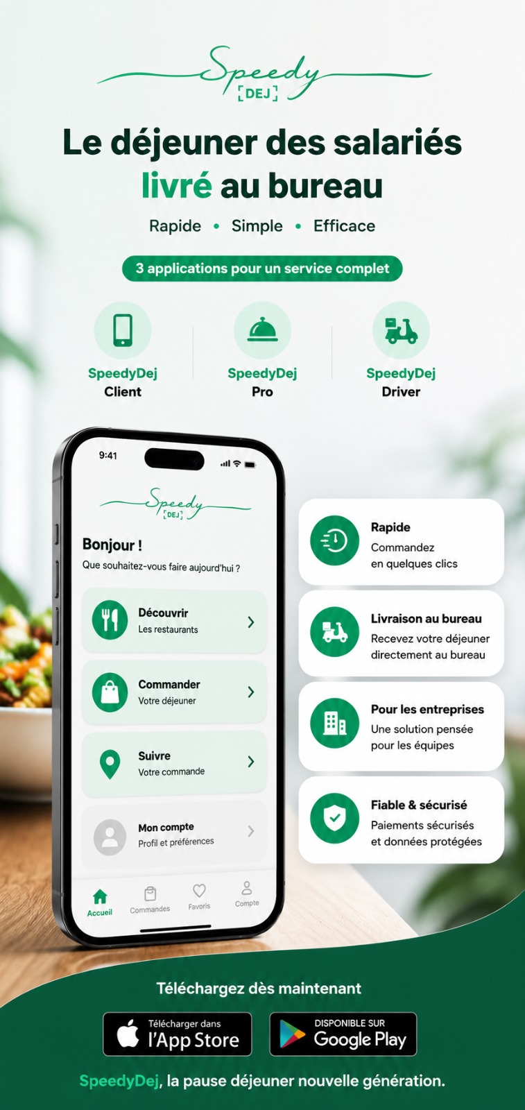 Application SpeedyDej Pro